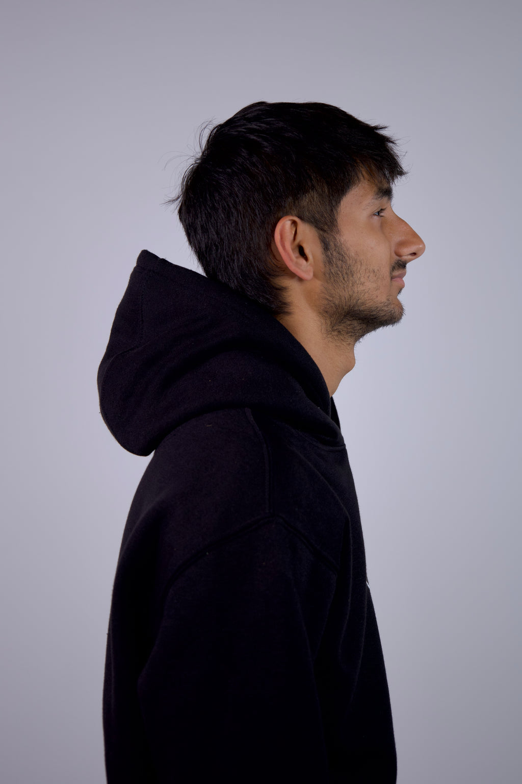 Over sized black hoodie