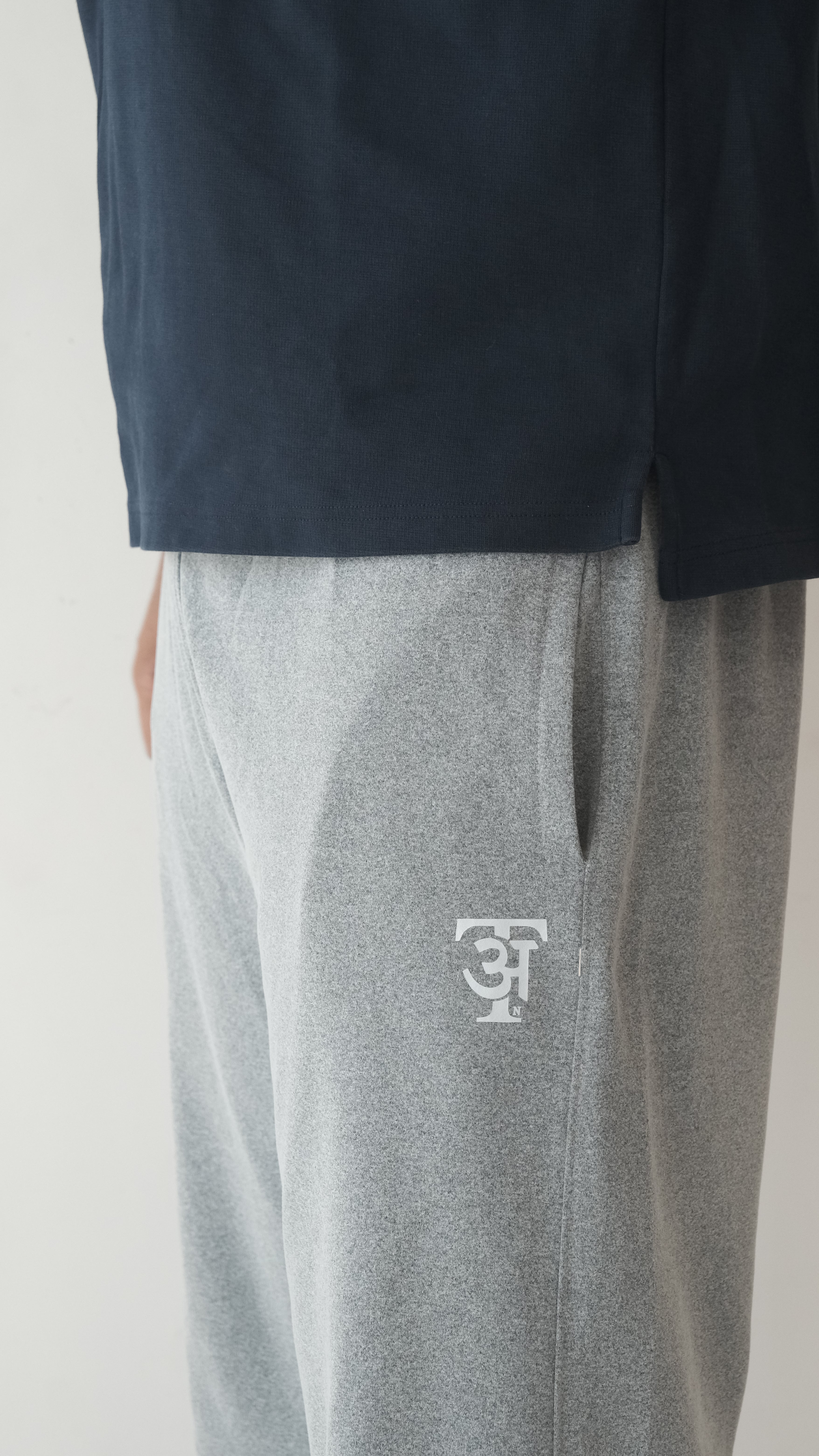 Grey sweatpants