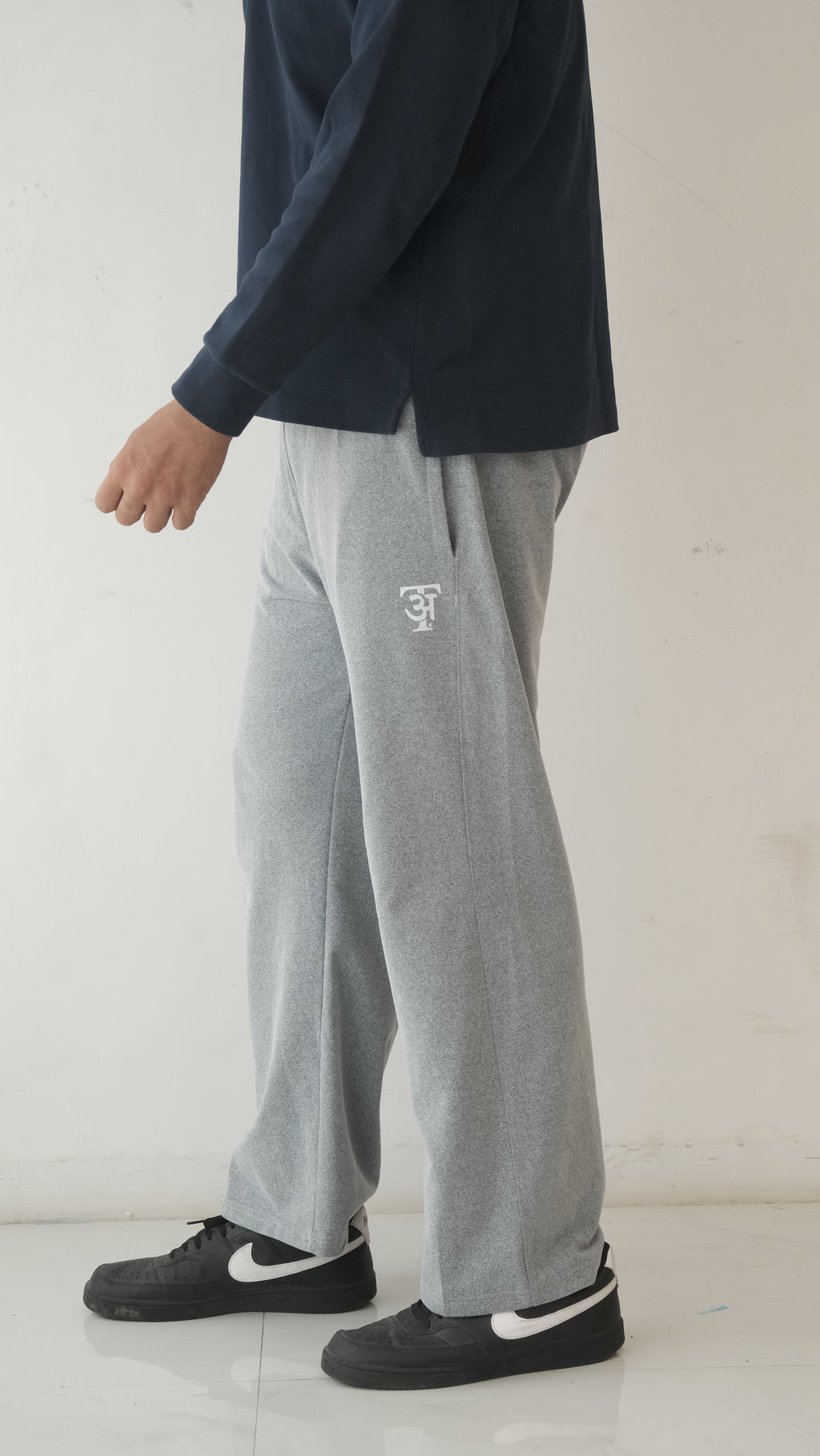 Grey sweatpants