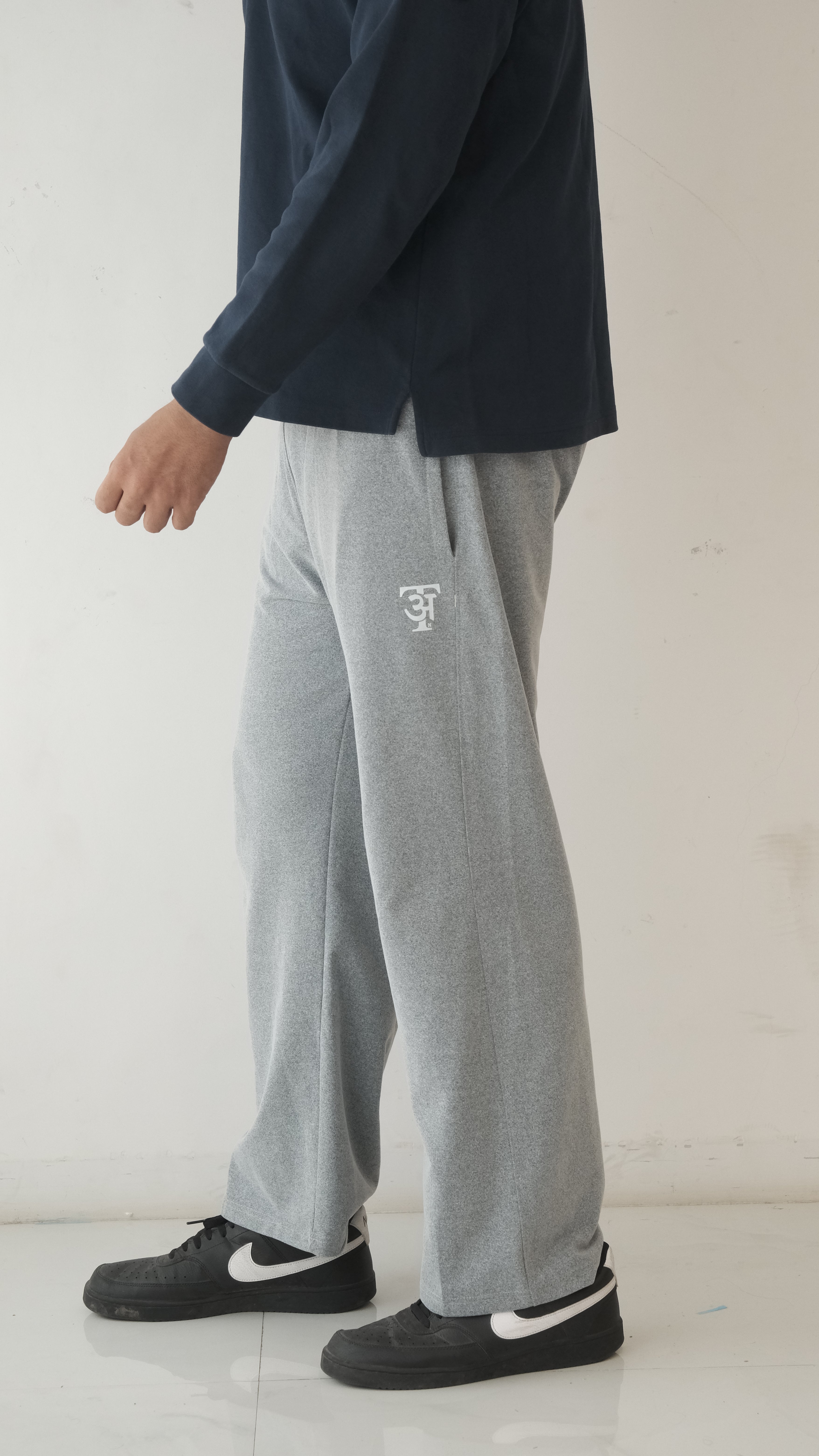 Grey sweatpants