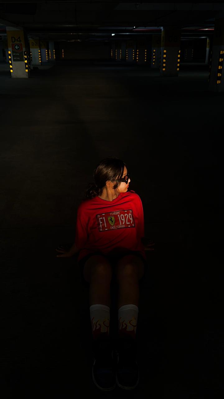 ENZO FERRARI OVERSIZED T SHIRT