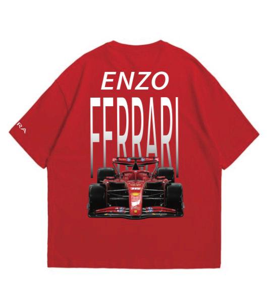 ENZO FERRARI OVERSIZED T SHIRT