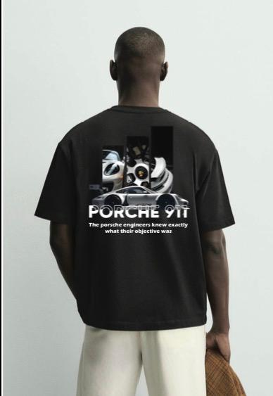 PORSCHE 911 OVERSIZED T SHIRT
